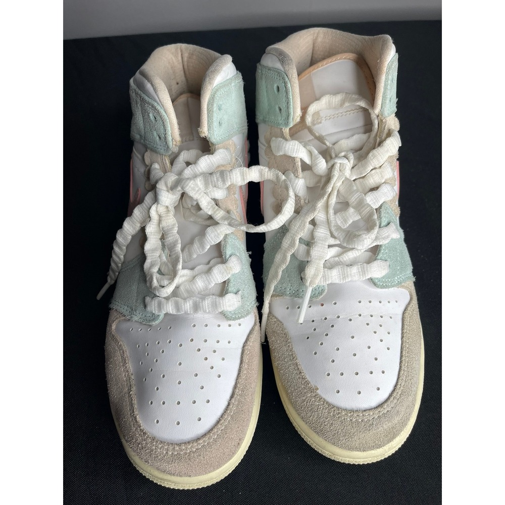 Jordan 1 Mid SE GS Sail Arctic Orange Sky J Light Olive DZ5361-100 Size 6.5Y